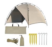 Jlobnyiun Tienda de Camping, Carpa de Camping Tamaño Familiar Gran Festival de Música Tienda | Tienda de campaña con techo de sombra plegable para senderismo Festival de Viajes Jardín