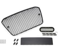 JLQFYWL Parrillas Delanteras de Radiador para Audi A5 S5 8T 8F 2012-2016, Parrilla Negro Riñones, Rejilla Parachoques Parrilla Delantera Accesorios Coche