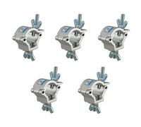 JLTPH Mini Gancho de la lámpara de la etapa， gancho de fijación de alta resistencia ， con cabezal de movimiento, luz de carretera, acabado de aleación de aluminio（ 18-21MM 10KG ）