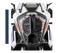 JLVVW Protector Rejilla Faro Delantero de Motocicleta, para KTM 1290 Super Adventure ADV S R 2021 2022, Cubierta Protectora Lámpara, Accesorios de Decoración