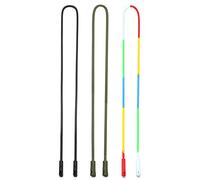 JM 3 Pack Colgante para Gafas Cordón de Silicona Impermeable Apto para Hombre Mujer o Niños Negro & Color & Verde