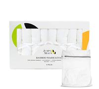JM Baby - Toalla de baño para bebé, 100% bambú, ultragruesa, 500 g/m², Protege contra irritaciones y erupciones cutáneas, 25 x 25 cm, Toalla de baño para recién Nacidos, Accesorios para Cambiador,