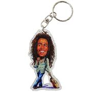 JM FOREST - Llavero Metacrilato Guitarra Electrica Imagen de Bob ACK-0304 Regalo Musical