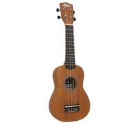 JM FOREST - Ukelele Soprano 21" Natural AL*HA UK250NT Cuerdas Aquila, Cuerpo de Álamo, Diapasón y Puente de Palisandro, Clavijeros con Engranajes, Trastes de Alpaca, Principiantes y Avanzados
