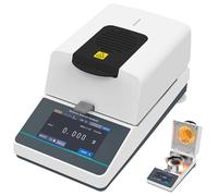 JMbpkduHs Analizador De Humedad Halógeno con Calentamiento Y Secado Rápidos (40-160 °c), Determinación De Humedad con Balanza De Humedad Halógena De Alta Precisión De 110 G/0,001 G,1102A