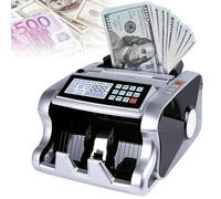 JMbpkduHs Contadora De Billetes Automática,Contadora De Billetes con Detección De MG,Contadora De Billetes con Pantalla LCD,Contadora De Billetes Inteligente
