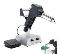 JMbpkduHs Estación De Soldadura Automática,Máquina De Soldadura por Puntos,Soldador Eléctrico De Temperatura Constante Ajustable con Pedal,Soldadura De Reparación,80w,Black