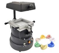 JMbpkduHs Máquina Formadora De Vacío Dental 1200w,Equipo De Laboratorio Dental De Moldeo por Calor, Adsorción De Fuerza, Máquina Laminadora Dental De Retenedores De Ortodoncia