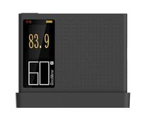 JMbpkduHs Medidor De Brillo Digital 60º,Medidor De Brillo De Un ángulo,con Retroiluminación LCD Y Calibración Automática,Carga USB,para Pintura,Vidrio,Plástico,Basic-Version