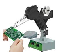 JMbpkduHs Pistola Soldadora,Pistola Soldadora De Pie Automatizada,Temperatura Ajustable,Pistola De Estaño De Envío Automático,Herramienta De Bricolaje De Reparación,80w