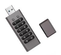 JMbpkduHs Secure Flash Drive - Encrypted USB Drive - USB 3.0 Hardware Encryption Flash Drive - Support Reset/Wipe/Auto Lock - Compatible for Mac/Windows/Linux,64GB