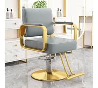 JMbpkduHs Silla De Peluquería,Bomba Hidráulica De Cuero De La PU Peluquería Silla, Altura Ajustable (83-97cm), 360 ° Swivel Haircut Styling Chair, para Barbershop, Beauty SPA Y Tattoo Shop,A