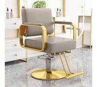 JMbpkduHs Silla De Peluquería,Bomba Hidráulica De Cuero De La PU Peluquería Silla, Altura Ajustable (83-97cm), 360 ° Swivel Haircut Styling Chair, para Barbershop, Beauty SPA Y Tattoo Shop,C