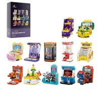 JMBricklayer Friend Game Console Building Set 20134, modelo coleccionable de consola de juegos 12 en 1, regalos de fiesta de Navidad para bolsas de regalos, regalos para niñas y niños