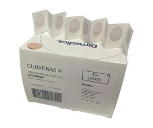 JMEDIS Curatinas® Tiritas Adhesivas Plásticas Redondas Caja 125 uds