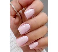 JMEOWIO Gel Semicurado de Pegatinas Rosa Claro Gel Semi-Curado Nail Art Stickers Decoración