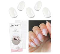JMEOWIO Gel Semicurado de Pegatinas Transparente Gel Semi-Curado Nail Art Stickers Decoración