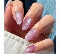 JMEOWIO Uñas de Gel Pegatinas Ojo Gato Rosa Pegatinas Uñas Gel Nail Art Stickers Decoración