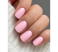 JMEOWIO Uñas de Gel Pegatinas Rosa Crema 30 Pcs Pegatinas Uñas Gel Nail Art Stickers Decoración