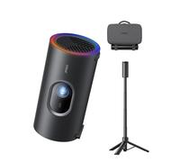 JMGO Pack JMGO PicoPlay Proyector Full HD Pack con proyector portátil Full HD, powerbank, trípode y maletín para proyecciones móviles listas para usar en