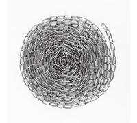 JMIATRY Cadena de metal de 10 metros de 3 mm, cadena de acero inoxidable, cadena de eslabones de acero inoxidable para cadenas de perros, columpios, cadenas de ancla, silla colgante