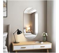 JMITHA Espejo de Baño Ovalado 30x60cm Espejo Baño Moderno Espejos Decorativos de Pared para Salón Entrada Recibidor