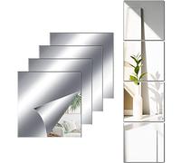 JMITHA Espejos Autoadhesivos Pared Espejo Adhesivo Espejos de Pared sin Marco HD Espejo Acrílico Espejos Adhesivos para Decoración del Hogar