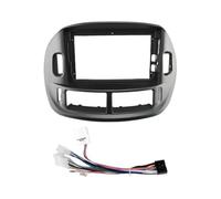 JMOLXURI para Toyota para Previa para Estima ACR30 para Tarago 2000-2005 9 Pulgadas Marco Adaptador Fascia Android Radio Dash Kit Panel Ajuste Marco Radio Fascia Panel(Full Set LHD)