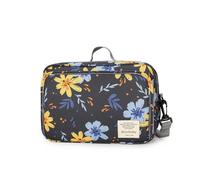 JMORCO Bolso Carro Bebe Bolsas Impermeables for mamás for niños, Estampados de Moda for Bolsa de pañales de Maternidad Reutilizable, Bolsas de Neopreno con Doble asa(Yellow Flower)