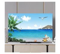 JMORCO Funda TV Exterior Cubierta Protectora Antipolvo for televisor, Cubierta Bonita for Monitor de 32-75 Pulgadas, Protege la Pantalla(08,42-43inch(102x63cm))