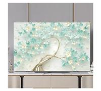 JMORCO Funda TV Exterior Cubierta Protectora Antipolvo for televisor, Cubierta Bonita for Monitor de 32-75 Pulgadas, Protege la Pantalla(04,55inch(125x78cm))