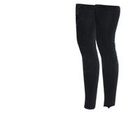 JMORCO Medias Compresion Mangas de ciclismo for piernas, protección, compresión, for hombre y mujer, for exteriores, antideslizantes, transpirables, for correr pantorrillas(Black)