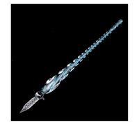 JMORCO Pluma Caligrafia 1 pluma estilográfica vintage de vidrio con tinta relleno for caligrafía, suministros pintura artística hechos a mano(Color 03)