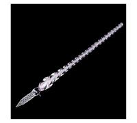 JMORCO Pluma Caligrafia 1 pluma estilográfica vintage de vidrio con tinta relleno for caligrafía, suministros pintura artística hechos a mano(Color 04)