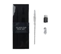 JMORCO Pluma Caligrafia Juego de pluma inmersión vidrio con 1 soporte y tinta for estudiantes