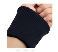 JMORCO Puños Elásticos Par de puños de Punto elástico, Ropa Recortada, Chaqueta, Abrigo, puños Gruesos elásticos de algodón, 1 par de 3,54 Pulgadas de Ancho(Deep Blue)