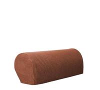 JMORCO Reposabrazos Sofa 2PCS/Set Sofa Armrest Cover For Living Room Elastic Jacquard Armchair Cover Couch Case Non Slip Sofa Slipcover Corner Case Decor(Light Coffee)