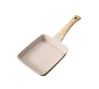 JMORCO Sarten Tortilla Sartén antiadherente con fondo ondulado for tortillas tamagoyaki, rollitos de huevo y panqueques(C Beige)