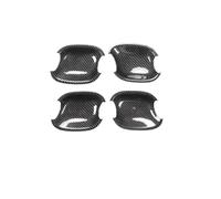 JMORCO Tirador Exterior Puerta Coche ABS para A4 B9 para A5 2017 2018 2019 4 Uds Cubierta manija Puerta Exterior Coche embellecedor Accesorios Exteriores