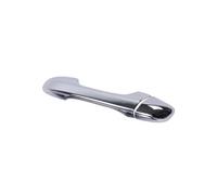 JMORCO Tirador Exterior Puerta Coche Cubierta manija Puerta Delantera Izquierda Derecha Exterior Conjunto Plateadas para Kia Forte K3 para Cerato 2013 2014 2015 2016 2017 1 Orificio