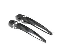 JMORCO Tirador Exterior Puerta Coche Embellecedor Cubierta manija Puerta Coche Exterior Fibra Carbono para Serie 4 F32 F33 2014 + para X1 E84 para X3 F25 para X4 F26 E70 E71