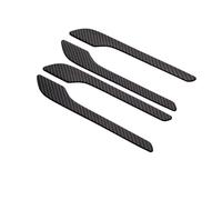 JMORCO Tirador Exterior Puerta Coche Manija Puerta Coche para Modelo 3, para Modelo Y 2022 2023 2024, Cubierta Puerta, Pasta Fibra Carbono, Accesorios ABS, 4 unids/Set