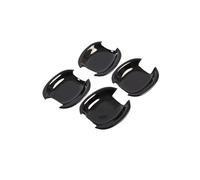JMORCO Tirador Exterior Puerta Coche para Kia para Sportage MK3 2011-2016 Cubierta manija Puerta Coche cromada Negra Brillante Pegatina embellecedora Accesorios Estilo