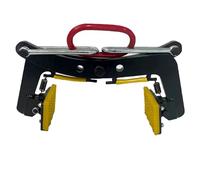 JMOUZHG Abrazadera de elevación Vertical con Mandril de Goma, Alta Capacidad de Carga para la manipulación Segura de Materiales Pesados (M)