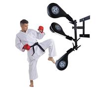 JMOUZHG Almohadillas Ajustables de Patadas para muñecos de Wing Chun, Objetivo de reacción de Karate de Taekwondo de Artes Marciales, Almohadillas de Entrenamiento para maniquíes