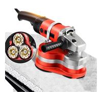 JMOUZHG Amoladora Angular 2800w, Esmerilado de Corte con Cable, 28000 RPM, Mango Auxiliar Ajustable de 6 Posiciones, Ideal para lijar y Cortar