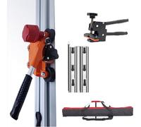 JMOUZHG Cortador manual de azulejos de precisión, herramienta de doble riel para cerámica y porcelana, ideal para talleres y uso industrial, resistente