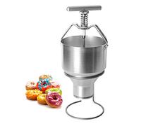 JMOUZHG Dispensador de masa Comercial Manual Donut Embudo para hacer donuts con soporte, uso doméstico DIY Pastelería Herramientas para hornear