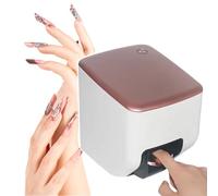 JMOUZHG Impresora de uñas artística de escritorio, impresión con un solo clic de pintura de definición de 4800 dpi, diseño compacto Boby, con consumibles extraíbles