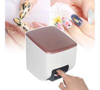 JMOUZHG Impresora de uñas personalizada, impresora de arte de uñas de 4800 ppp, dibujo rápido de 10 segundos, compatible con conexión WiFi, efecto de impresión de uñas ajustable